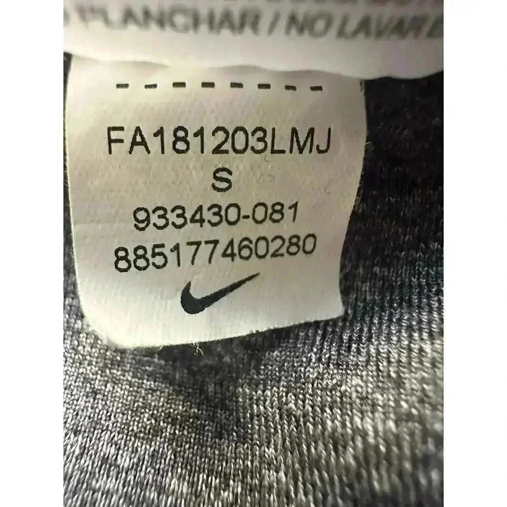 Nike Dri-Fit Power Studio Sculpt Hyper Gray Colorblock Training Leggings Size S - Picture 8 of 8
